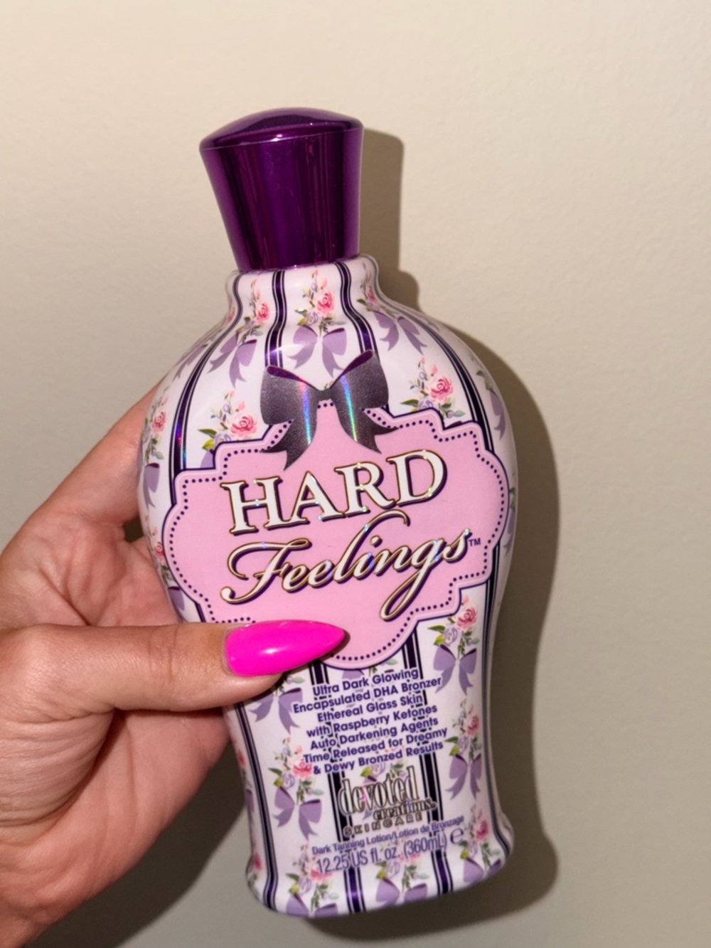 Devoted Creations “Hard Feelings” Tanning Lotion